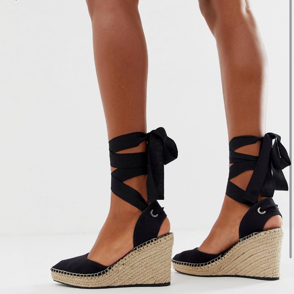 ASOS Jaylen closed toe wedges size 10 US
